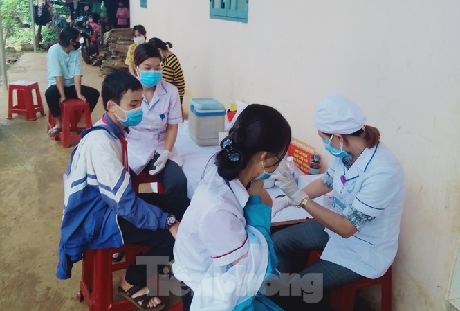 Khám sàng lọc tại trường P.Đ.P ở xã Đắk Wer, huyện Đắk R’lấp (Đăk Nông). Ảnh minh họa: Tiền Phong Khám sàng lọc tại trường P.Đ.P ở xã Đắk Wer, huyện Đắk R’lấp (Đăk Nông). Ảnh minh họa: Tiền Phong