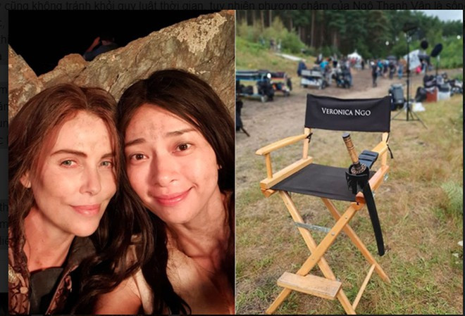 Ngô Thanh Vân liên tục được mời tham dự các dự án quốc tế ẢNH: FBNV