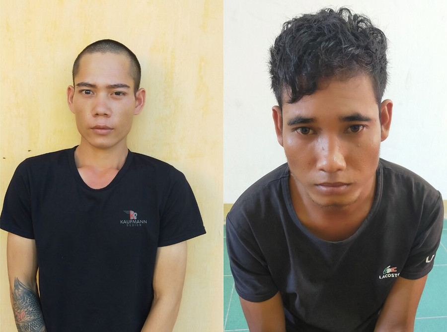 Bak và Sut (từ trái qua) đã bị khởi tố. Ảnh: Văn Ngọc  Bak và Sut (từ trái qua) đã bị khởi tố. Ảnh: Văn Ngọc