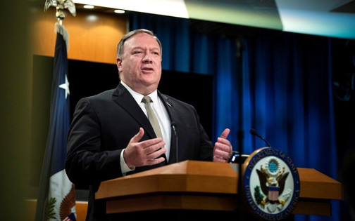 Ngoại trưởng Mỹ Mike Pompeo - Reuters Ngoại trưởng Mỹ Mike Pompeo - Reuters