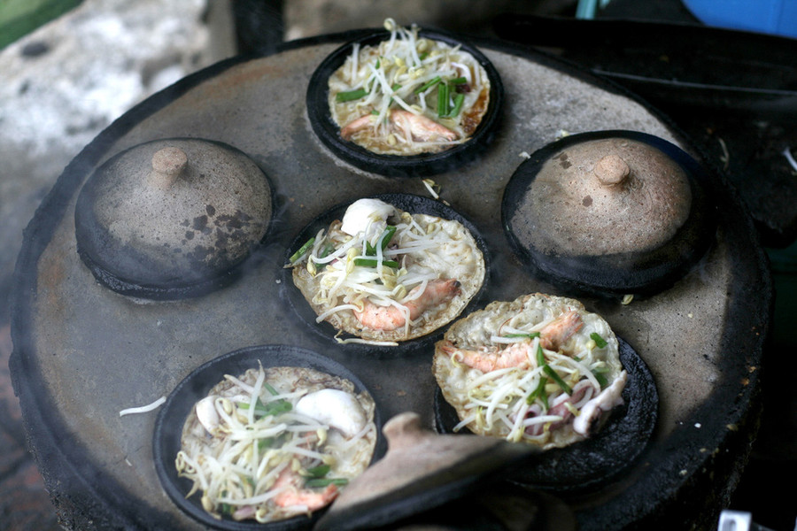 Bánh xèo Phan Rang. Ảnh: GIA TIẾN