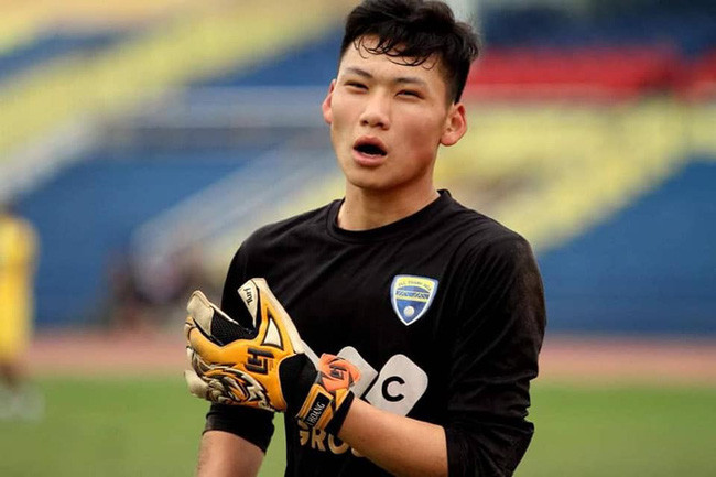 Trịnh Xuân Hòa là thủ môn có thể hình tốt nhất của U22 Việt Nam.