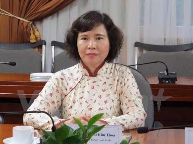Bà Hồ Thị Kim Thoa (ảnh IT).