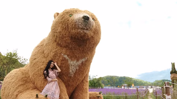 Những con thú khổng lồ tại Sun World Fansipan Legend là điểm check-in đang gây sốt tại Sa Pa