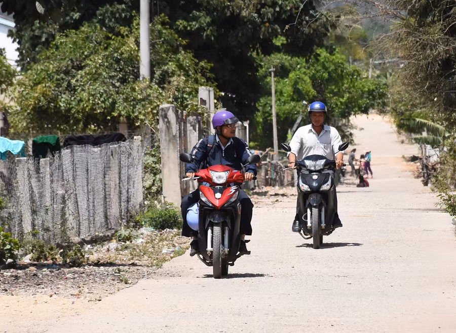 Xây dựng nông thôn mới hiệu quả đã khiến diện mạo nông thôn ở Mang Yang ngày càng khởi sắc-ảnh Hà Phương