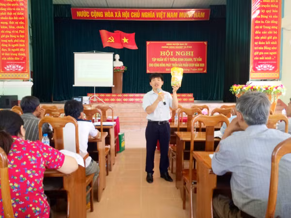 Quang cảnh Hội nghị tập huấn. Ảnh: Nguyễn Hiền