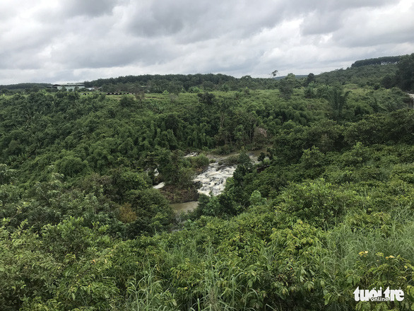 Khu vực định xây thủy điện nhưng chưa quy hoạch du lịch. Ảnh: TRUNG TÂN