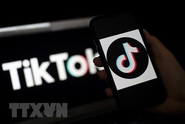 Biểu tượng của TikTok. Ảnh: AFP/TTXVN Biểu tượng của TikTok. Ảnh: AFP/TTXVN