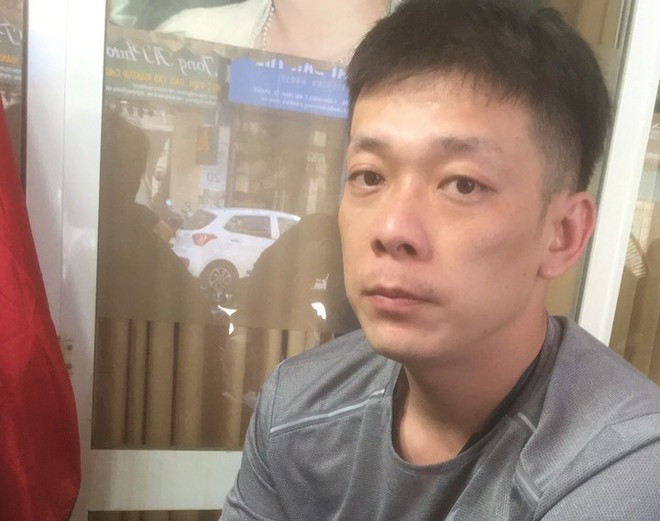 Lĩnh bị bắt về hành vi lừa đảo, trộm cắp - ẢNH: NGUYỄN TÚ