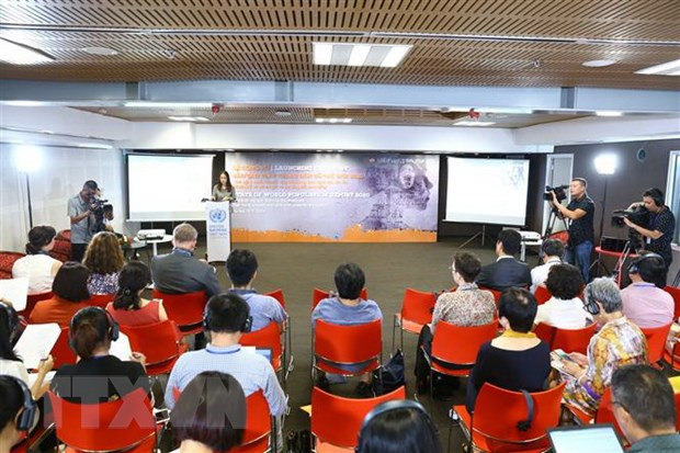 Quang cảnh Lễ công bố. (Ảnh: Minh Quyết/TTXVN) Quang cảnh Lễ công bố. (Ảnh: Minh Quyết/TTXVN)