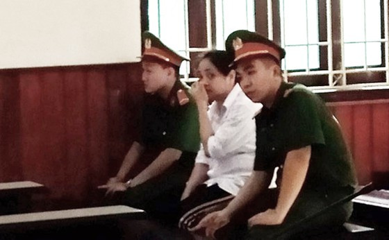  Bị cáo Nguyễn Thị Thanh Nguyệt tại tòa