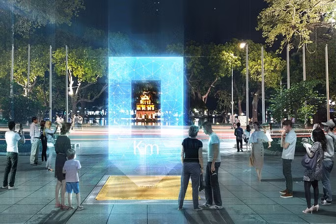  Phối cảnh 3D phương án đạt giải nhất - Nguồn: Ban tổ chức cung cấp