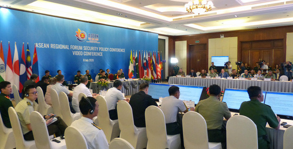  Do đại dịch COVID-19, ASPC được tổ chức trực tuyến sáng 8-7 - Ảnh: Đ.BÌNH