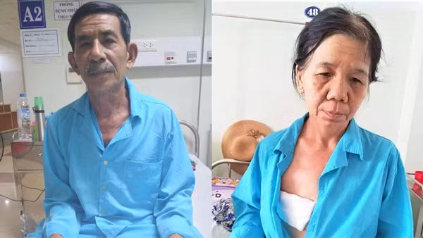 Ông Nguyễn Văn Danh và bà Phan Thị Lộc. Ảnh: Đ.Y