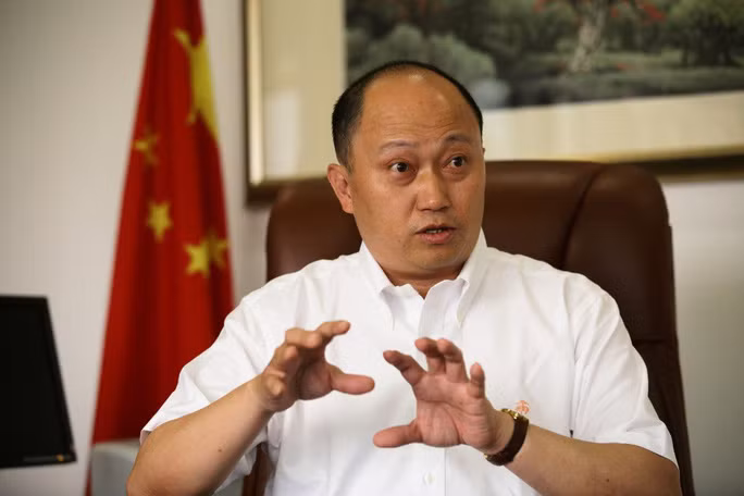 Ông Trịnh Nhạn Hùng - trưởng Văn phòng An ninh quốc gia của chính quyền trung ương Trung Quốc tại đặc khu hành chính Hồng Kông. Ảnh: VCG