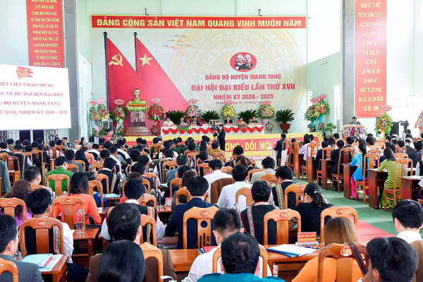 Quang cảnh đại hội. Ảnh: Đức Thụy 