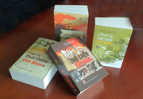 Bộ sách “Nhật ký thời chiến Việt Nam”