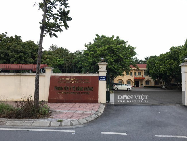 Tất cả các phiếu siêu âm đều được ghi nơi thực hiện là Trung tâm Y tế Hàng không thuộc Cục Hàng không Việt Nam. Ảnh: HN.