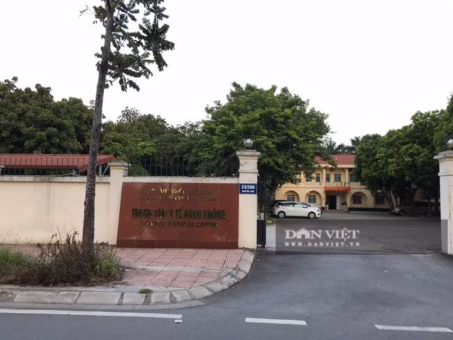 Tất cả các phiếu siêu âm đều được ghi nơi thực hiện là Trung tâm Y tế Hàng không thuộc Cục Hàng không Việt Nam. Ảnh: HN.