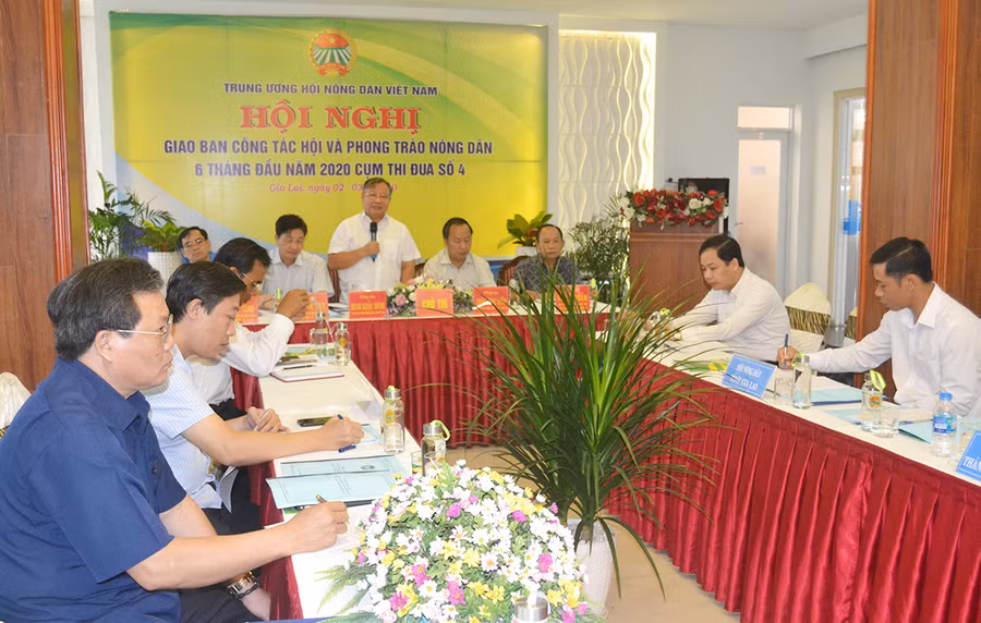 Quang cảnh buổi hội nghị. Ảnh: Hoàng Cư