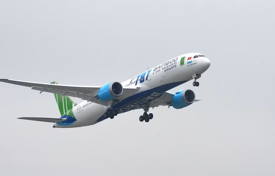 Bamboo Airways liên tiếp mở thêm các đường bay kết nối giữa các vùng miền của cả nước. (Ảnh: Hoàng Anh/Vietnam+)