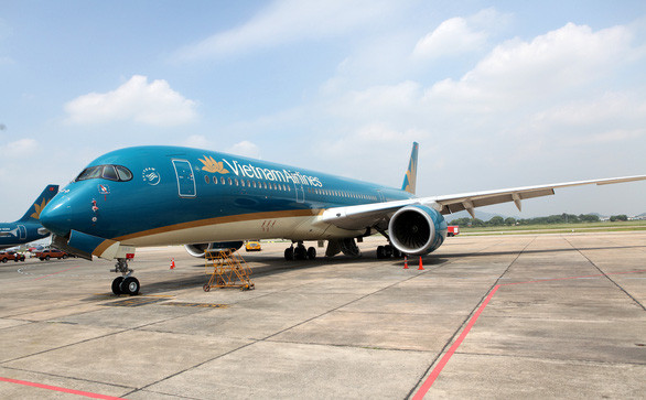 Những máy bay thân rộng loại lớn như Airbus A350 của Vietnam Airlines sẽ có vai trò lớn trong cầu hàng không giải tỏa du khách từ Đà Nẵng - Ảnh: TUẤN PHÙNG