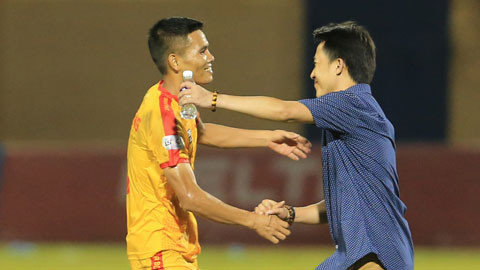 Văn Thắng góp công lớn trong quá trình hồi sinh của Thanh Hóa. Ảnh: Minh Tuấn Văn Thắng góp công lớn trong quá trình hồi sinh của Thanh Hóa. Ảnh: Minh Tuấn