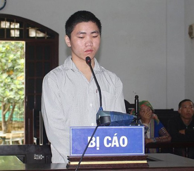 Bị cáo Mùa A Chớ tại phiên tòa ẢNH: HOÀNG BÌNH Bị cáo Mùa A Chớ tại phiên tòa ẢNH: HOÀNG BÌNH