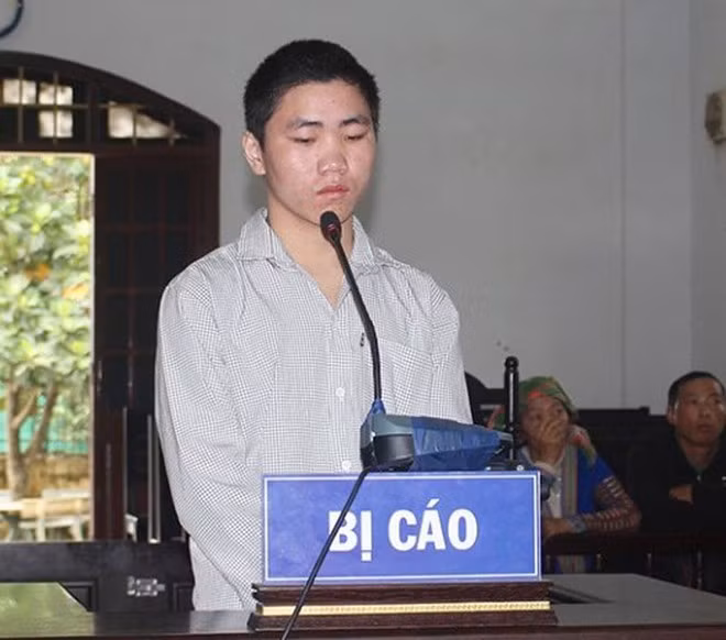 Bị cáo Mùa A Chớ tại phiên tòa ẢNH: HOÀNG BÌNH