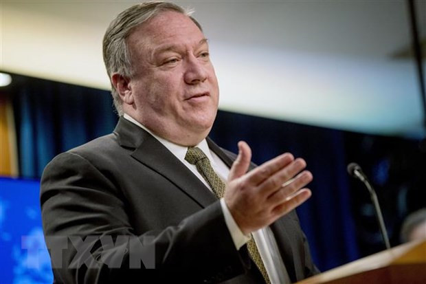  Ngoại trưởng Mỹ Mike Pompeo. (Nguồn: AFP/TTXVN)