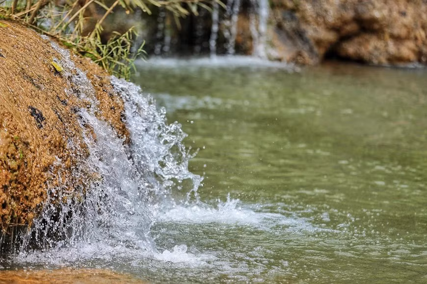 Thời điểm tham quan thác đẹp nhất là từ tháng 4-9. (Ảnh: Nam Nguyễn/Vietnam+)