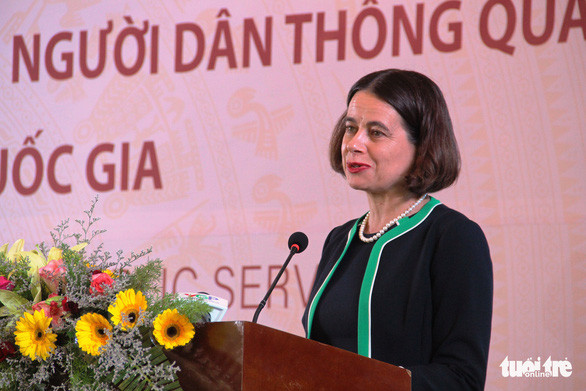 Bà Robyn Mudie, đại sứ Úc tại Việt Nam, khẳng định những nỗ lực của Chính phủ Việt Nam nhằm bảo vệ công dân mình trước đại dịch COVID-19 là 