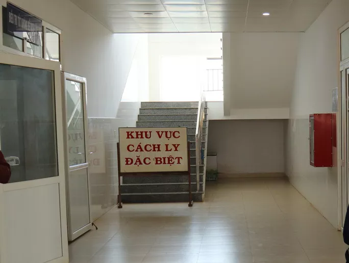Khu vực cách ly điều trị bệnh nhân Covid-19 tại Bệnh viện Đa khoa vùng Tây Nguyên