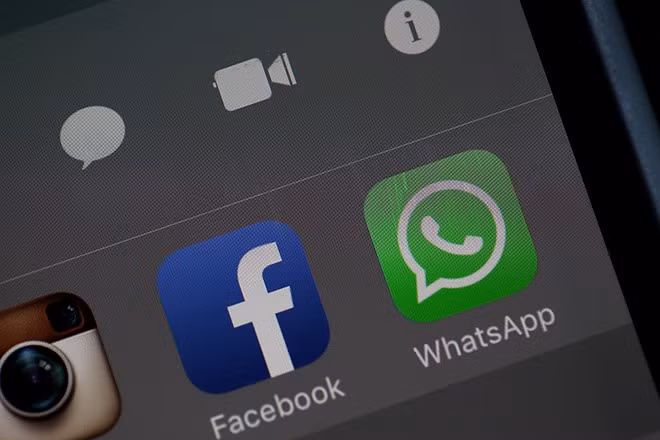 Sự cố ngừng hoạt động trên WhatsApp kéo dài trong khoảng 30 phút ẢNH: AFP