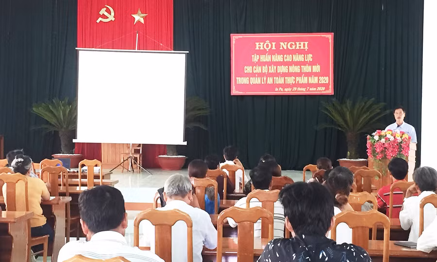  Các đại biểu tại hội nghị tấp huấn. Ảnh: Hoàng Hiền 