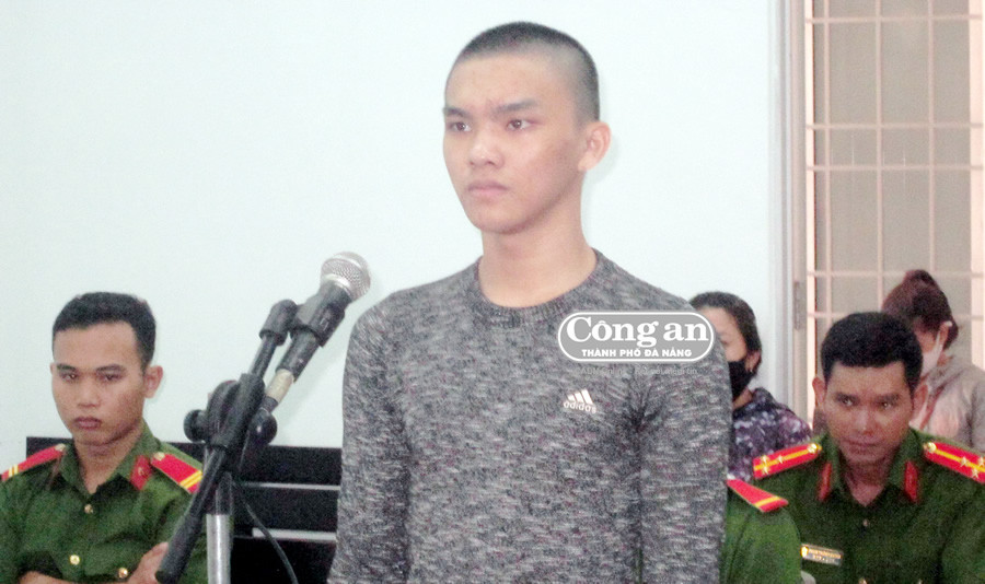 Bị cáo Nguyễn Võ Ngọc Bảo tại tòa. Bị cáo Nguyễn Võ Ngọc Bảo tại tòa.