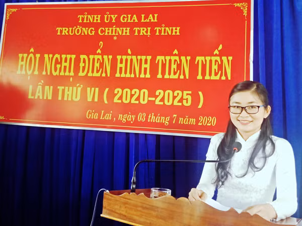 Giảng viên Phạm Thị Nhâm Anh. Ảnh: Đ.P