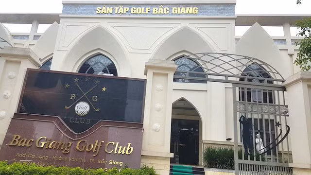 Thanh tra Chính phủ phát hiện hàng loạt sai phạm liên quan đến dự án sân golf trong khuôn viên Công viên Hoàng Hoa Thám, TP Bắc Giang - Ảnh: Anh Thế