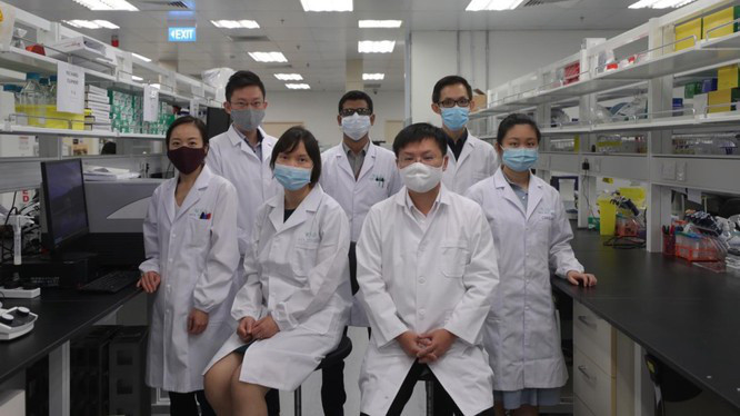 Nhóm nghiên cứu của Carmine Therapeutics với dự án đột phá. Ảnh: Timothy David/Straits Times. Nhóm nghiên cứu của Carmine Therapeutics với dự án đột phá. Ảnh: Timothy David/Straits Times.