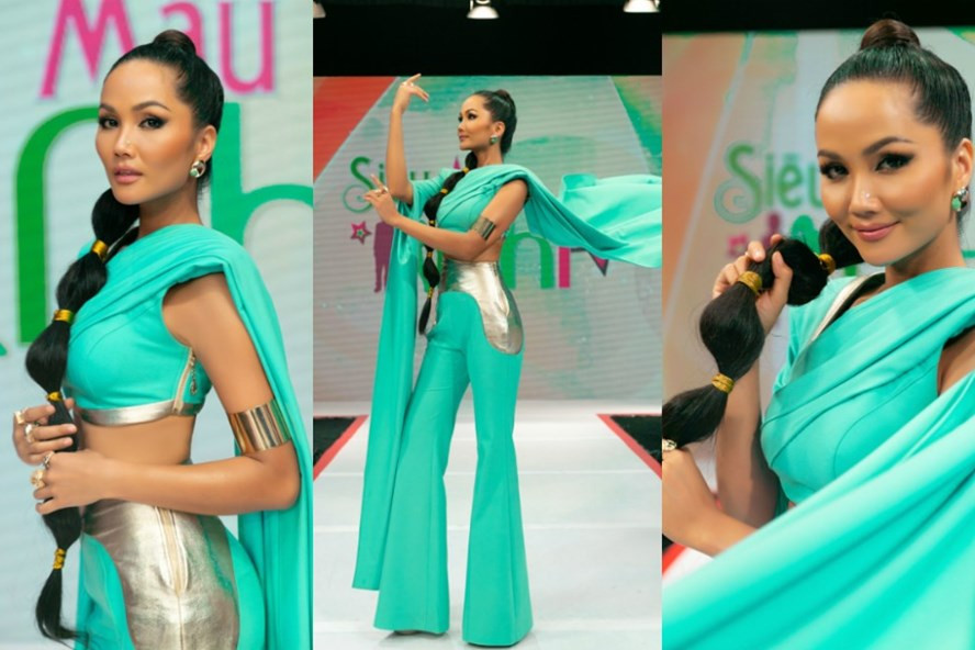 Hoa hậu H'hen Niê với hình ảnh mới. Ảnh: NSCC