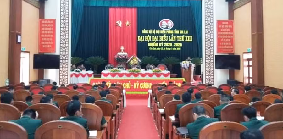 Đại hội phiên trù bị. Ảnh: Anh Huy