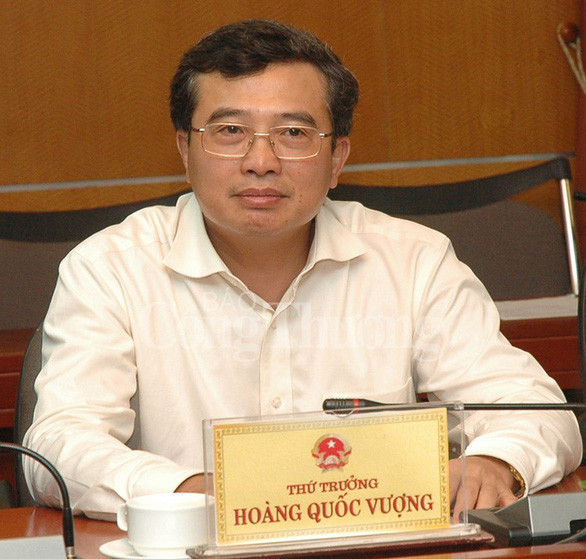Ông Hoàng Quốc Vượng cho biết đang xây dựng biểu giá điện với 2 phương án. Ảnh: Bộ Công thương Ông Hoàng Quốc Vượng cho biết đang xây dựng biểu giá điện với 2 phương án - Ảnh: Bộ Công thương