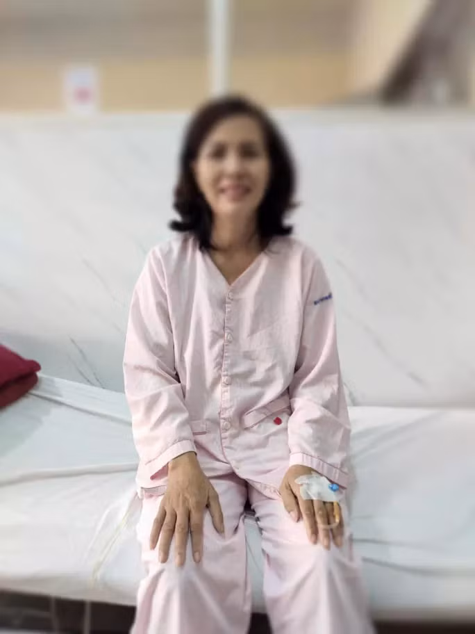 Bệnh nhân P. đã có sức khỏe tốt sau phẫu thuật