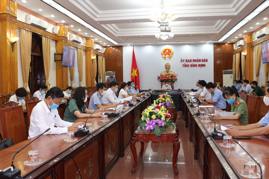 Ngày 30/7, lãnh đạo UBND tỉnh Bình Định yêu cầu toàn bộ hệ thống chính quyền tiếp tục tăng cường thực hiện các biện pháp phòng, chống dịch Covid-19 trên địa bàn.
