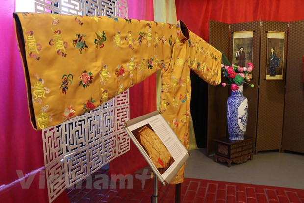 Cổ phục triều Nguyễn. (Ảnh: Nguyễn Minh/Vietnam+)