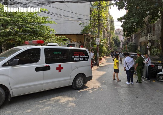 Lực lượng chức năng bảo vệ hiện trường sau vụ án