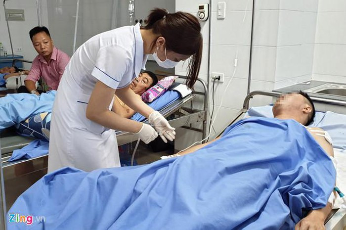 Anh Vương may mắn thoát chết sau vụ cuồng sát. Ảnh: Hoàng Lam.