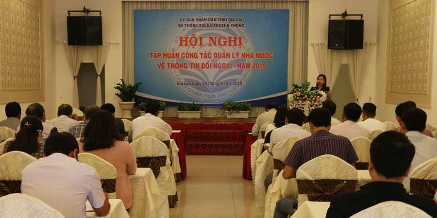 Quang cảnh buổi tập huấn. Ảnh: Chí Hào Quang cảnh buổi tập huấn. Ảnh: Chí Hào