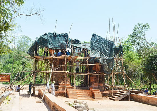  Dự án bảo tồn, tôn tạo di sản văn hóa thế giới Khu di tích Mỹ Sơn. 