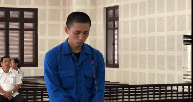  Hoàng bị tuyên phạt 7 năm tù - Ảnh: Văn Tiến
